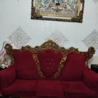 مبل سلطنتی ۷نفره|مبلمان خانگی و میز عسلی|محمدیه-قزوین, |دیوار