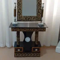 آینهومیز در حد نو|مبلمان خانگی و میز عسلی|پارسآباد, |دیوار