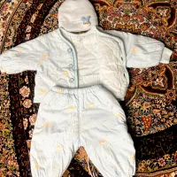 ست کاپشن و شلوار و کلاه و پاپوش بدو تولد تا ۶ ماه|کفش و لباس بچه|رشت, نیکمرام|دیوار