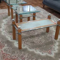 جلومبلی آنتیک چوب واستیل|مبلمان خانگی و میز عسلی|اهواز, فاز ۱ پادادشهر|دیوار