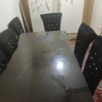 میز نهار خوری 6نفره