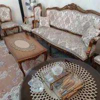 مبلمان ۹ نفره سلطنتی استیل به همراه ناهارخوری