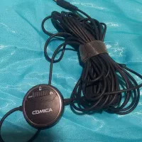 میکروفن یقه ای بهمراه هدفون درحد نو  کاملا سالم