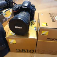 نیکون D810 و لنز های 24-14 و 200-70 واقعا نو