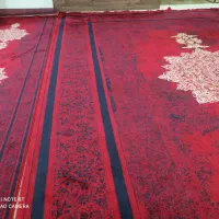 فرش قرمز  ۴ تخته هم نقش ورنگ