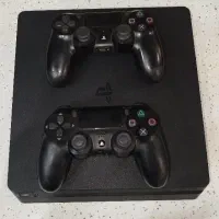 ps4 اسلیم دو دسته اصلی|کنسول، بازی ویدئویی و آنلاین|تهران, دولاب|دیوار