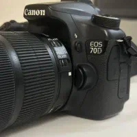 دوربین Canon مدل 70D با لنز 18-135 و سهپایه فروشی|دوربین عکاسی و فیلمبرداری|قم, شهرک قدس|دیوار