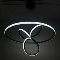 لوستر آباژور دیواری LED با هجده ماه گارانتی|لوستر و چراغ آویز|اصفهان, برازنده|دیوار