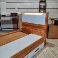 تخت بزرگسال سه کشو|تخت و سرویس خواب|خرمآباد, |دیوار