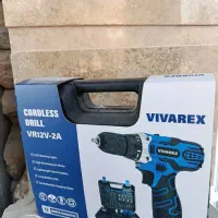 جعبه ابزار کامل با دلر شارژی 2باطری کامل آکبند