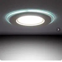 چراغ هالوژن دور شیشه ای آباریس.کلید وپریز|لامپ و چراغ|الوند, |دیوار