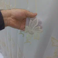 پرده حریر بیرلنت و مخمل پتینه فقط ۵۸۰۰|پرده، رانر، رومیزی|اصفهان, رزمندگان|دیوار