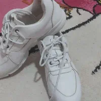 کفش‌ چرم‌ سفید‌‌اصل