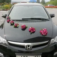 درست کردن ماشین عروس و دسته گل عروس و تزئین سالن