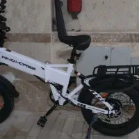 دوچرخه‌ برقی تاشو آفرود دنده ای WIND HORSEموتور۸۰۰