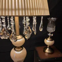 آباژور کنارسالنی کریستالی|چراغ خواب و آباژور|ارومیه, |دیوار