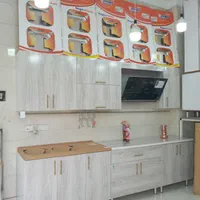 کابینت تمامMDF رنگ کاج آیسان ۰۰۲۸