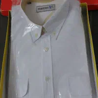پیراهن مردانه سفید نو داخل جعبه