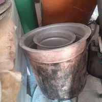 دیگ حلیم، همزن،اجاق و|ظروف پخت‌وپز|اندیکا, |دیوار