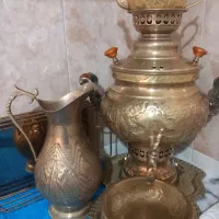 سماور 6 لیتری برنز ،برنجی