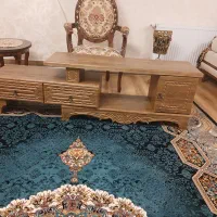 میز تلویزیون  سالم در حد نو دو تیکه