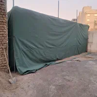 برزنت اعلا همراه با دوخت و چادر شید گلخانه طلق