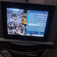 تلویزیون 21اینج به همراه دیجیتال سالم و دستگاه سی|تلویزیون و پروژکتور|مشهد, رسالت|دیوار