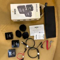 Rode Wireless GO II در حد نو فول پک تست حضوری