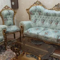 مبلمان استیل ۹ نفره