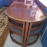 میز نهار خوری ده نفره