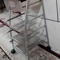 جای سیب و پیاز چهار کشابه چرخ دار|ظروف نگهدارنده، پلاستیکی، یک‌بارمصرف|اهواز, کمپلو جنوبی|دیوار