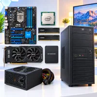 سیستم گیمینگ نسل ۴ ( rx 580 )