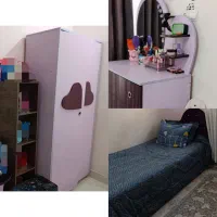 سرویس خواب نوجوان + کتابخانه ۴ طبقه