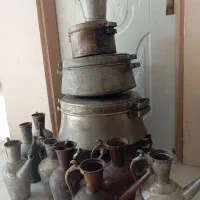 سلام دیگ وسینی وافتابه مسی