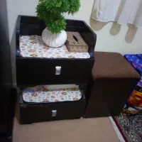 سرویس خواب دو نفره فندقی|تخت و سرویس خواب|تهران, قاسم‌آباد|دیوار