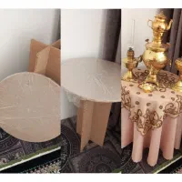 میزخاطره نو با پارچه ساتن