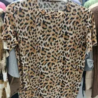 ست تیشرت شلوار خارجی پلنگی