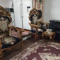 مبل ۷نفره چوب راش|مبلمان خانگی و میز عسلی|خوی, |دیوار