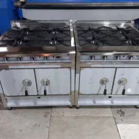اجاق چهار شعله فردار اجاق فر دار صنعتی دم کن برنج|کافی‌شاپ و رستوران|چهاردانگه (تهران), |دیوار