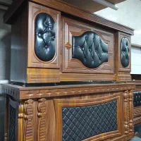 میز حسابداری/میز مدیریتی karen/میز وکالت/میز پذیرش|دفتر کار|قروه, |دیوار