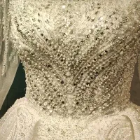 لباس عروس پوشیده سایز 34 36|لباس|تهران, یافت آباد شمالی|دیوار