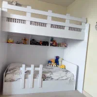 تخت دو طبقه، خوشخواب محافظ دار ومیز تحریر