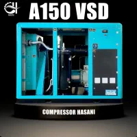 کمپرسور اسکرو صنعتی مخزن باد استاندراد