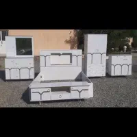 سرویس جهیزیه عروس|تخت و سرویس خواب|بیرجند, |دیوار