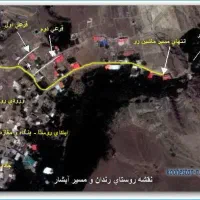 تهران ، باغ ، مشرف به رودخانه رندان|فروش زمین و ملک کلنگی|کن, |دیوار