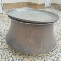 دیگ مسی قدیمی با درب ۱۹ کیلو|کلکسیون اشیاء عتیقه|خمینی‌شهر, |دیوار