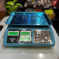 ترازوی فروشگاهی 40 کیلویی 6 رقم کیبورد استیل محک|فروشگاه و مغازه|بندر انزلی, کارآموزی|دیوار