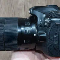 دوربین ۸۰Dکنون با لنز 18.135usm