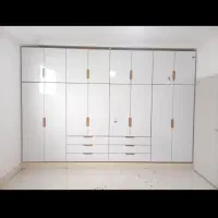 ساخت انواع کابینت کمد لباسی درب اتاقی