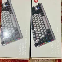2 عدد کیبورد گیمینگ مکانیکال پلمپ Lecoo GK304